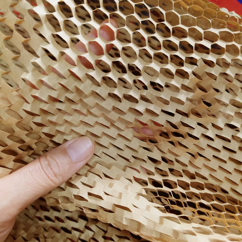 Honeycomb wrapping paper